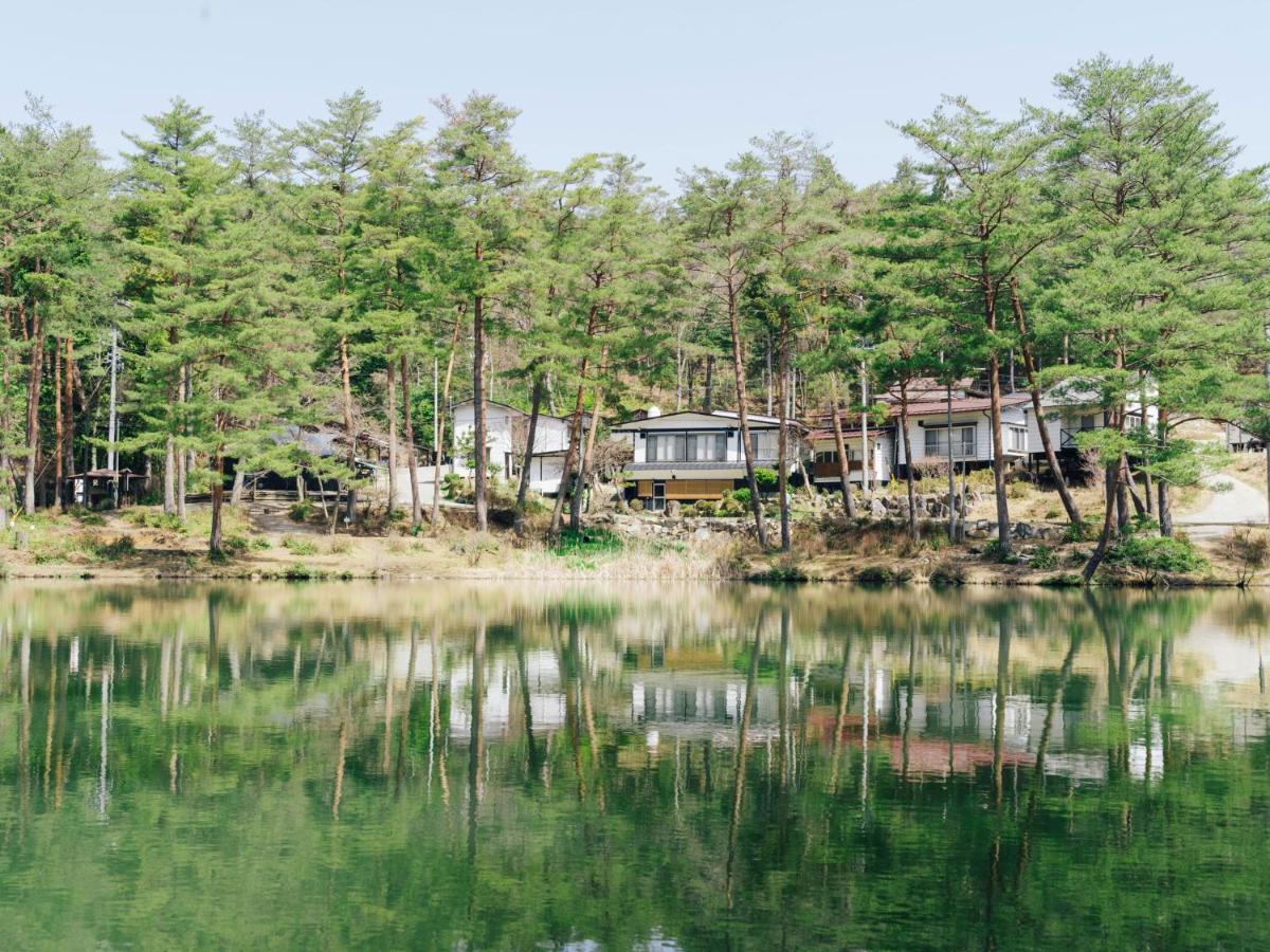 ホテル おおぐて湖畔しらさぎ荘 下條村 エクステリア 写真